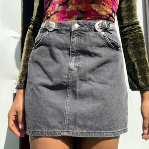 Top Shop Denim Skirt (10)